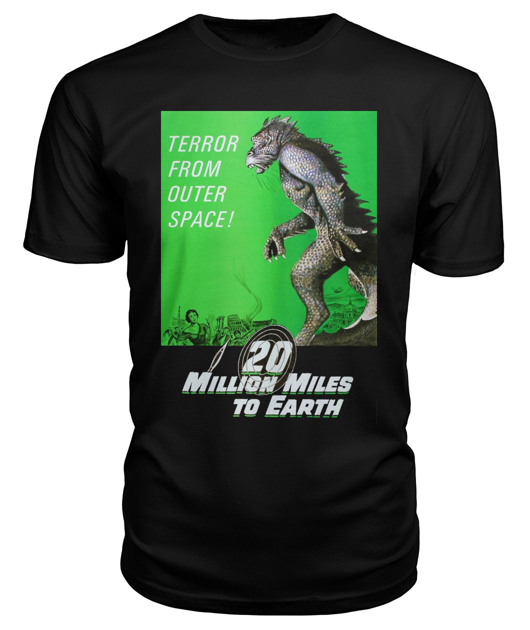 20 Million Miles to Earth t-shirt