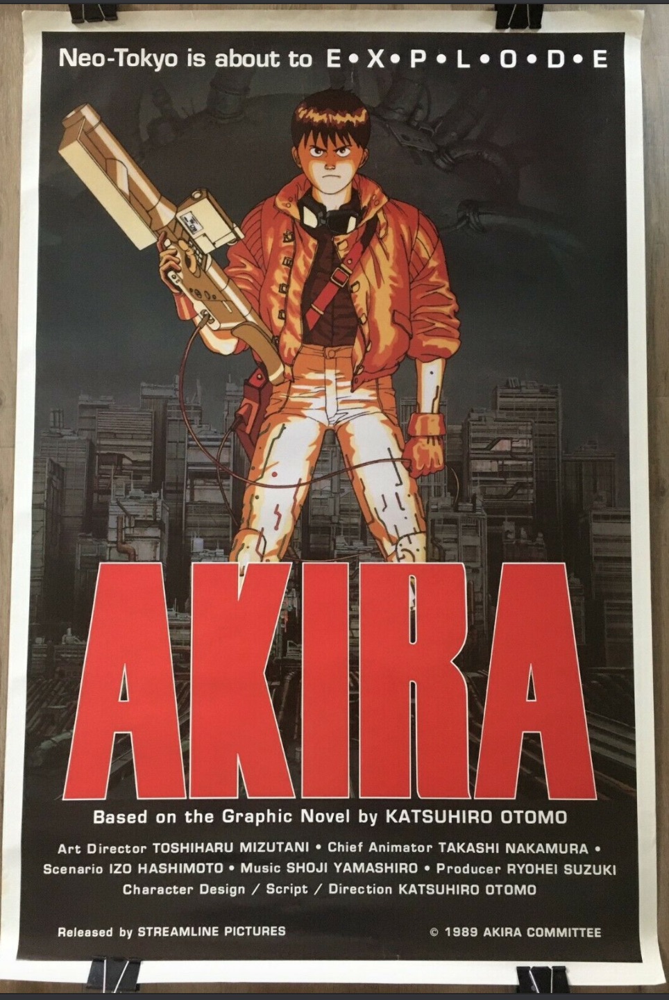 Akira poster - US release -