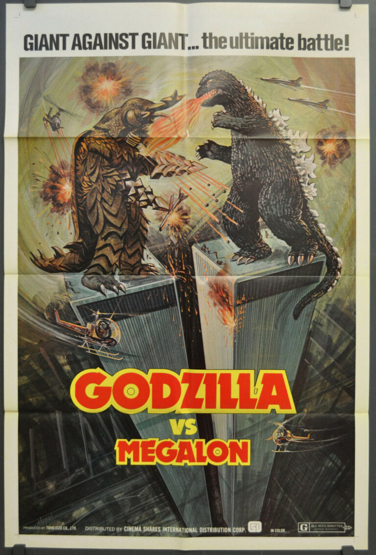 Godzilla Vs. Megalon Poster