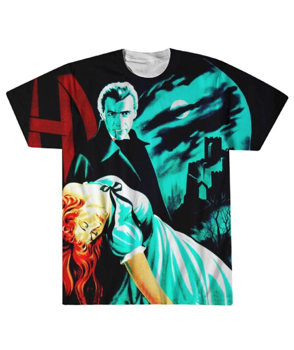 Horror of Dracula (1958) all-over t-shirt