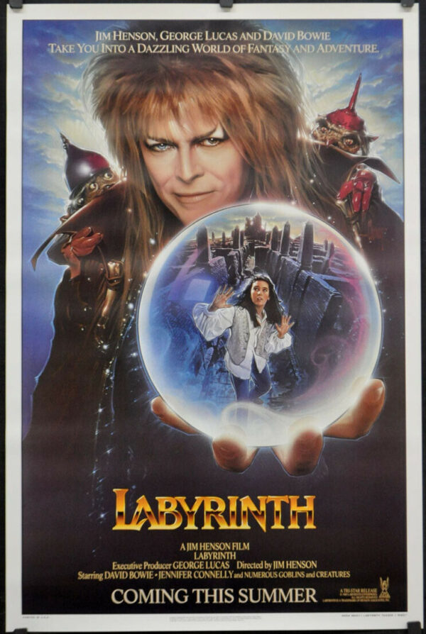 Labyrinth (1986) original US advance poster