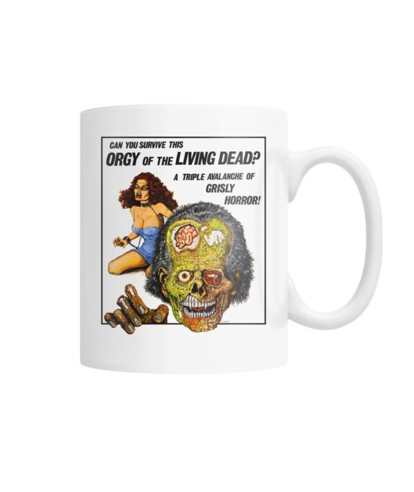 Orgy of the Living Dead (1973) triple feature poster mug