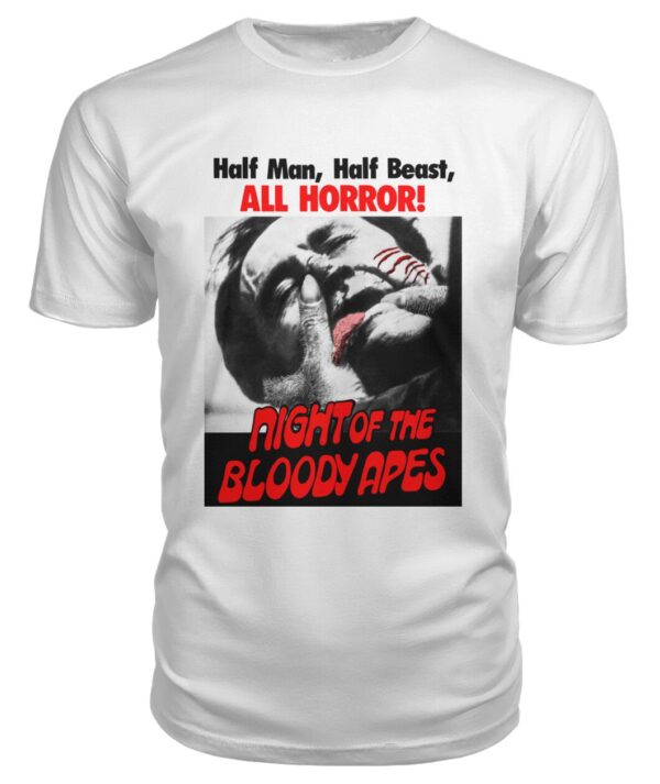 Night of the Bloody Apes (1969) t-shirt