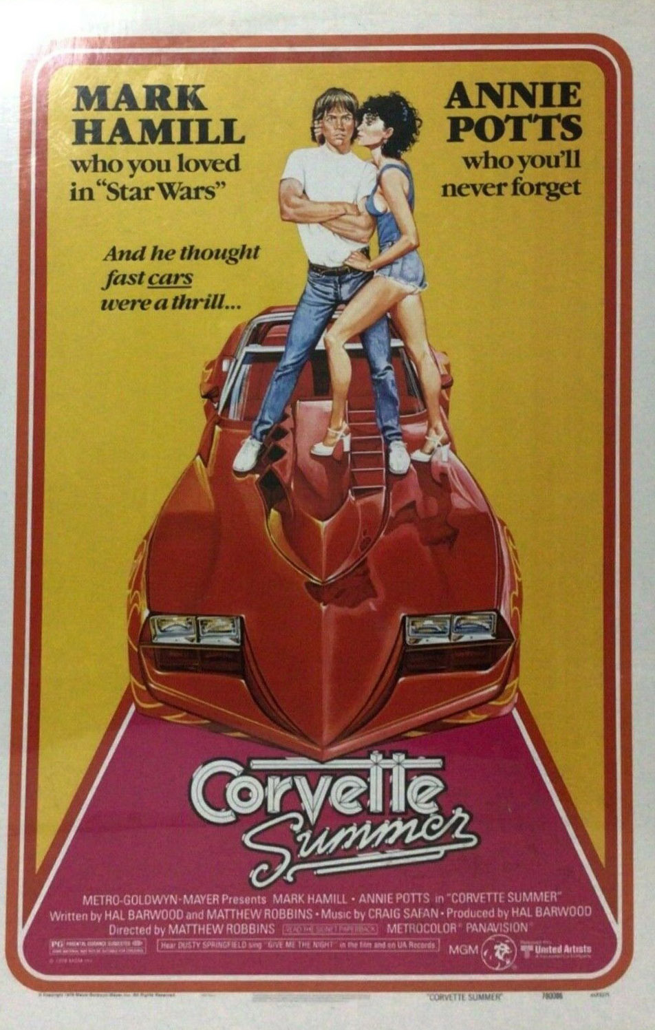 corvette summer movie poster