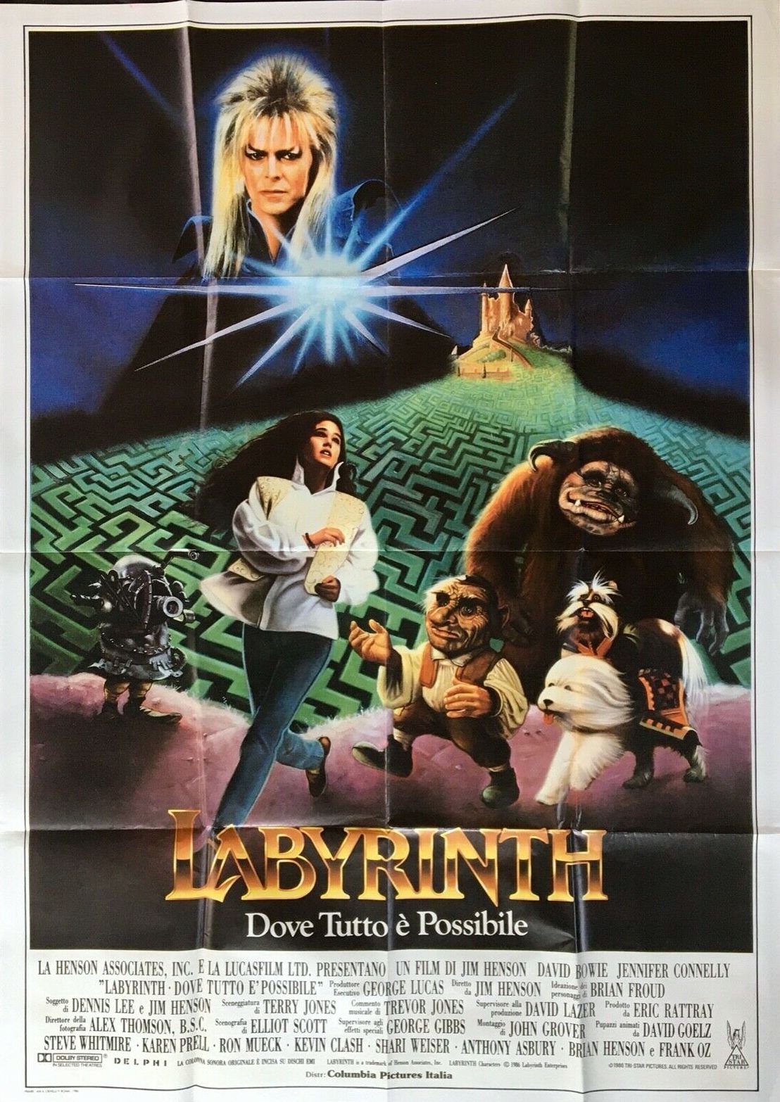 Labyrinth 1986 Poster