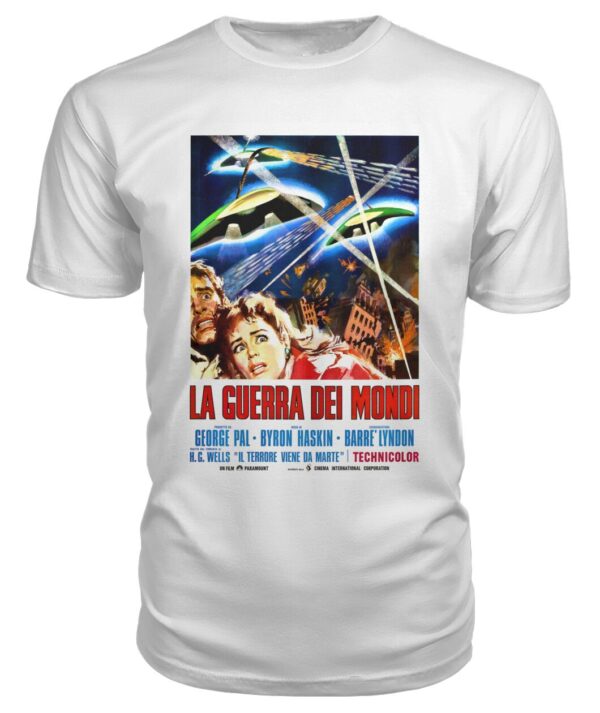 The War of the Worlds (1953) Italian t-shirt