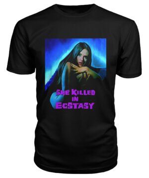She Killed in Ecstasy (1971) t-shirt