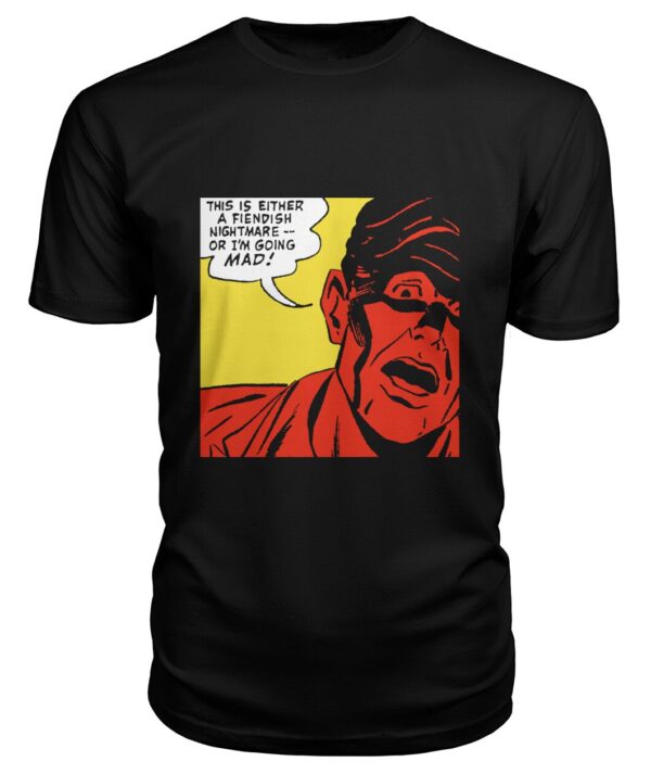 I'm going mad! - horror comic design t-shirt