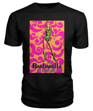 Barbarella (1968) teaser poster t-shirt